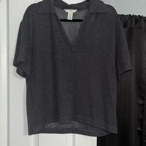H&M terricloth shirt